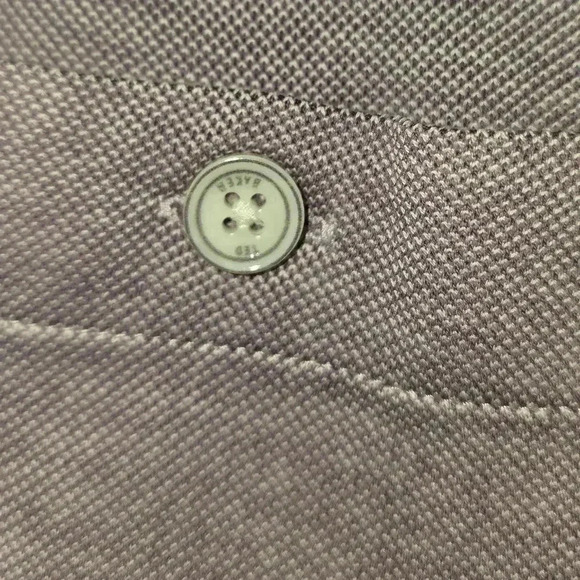 Ted Baker London Shirt Mens Small Purple Broader Slim Fit Pique Flip Cuff - Picture 4 of 12